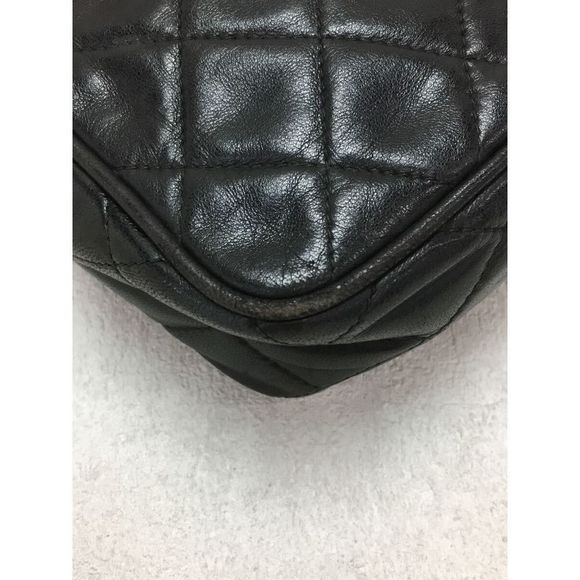 Chanel Coco Mark Fringe Shoulder Bag Leather - Picture 7 of 7